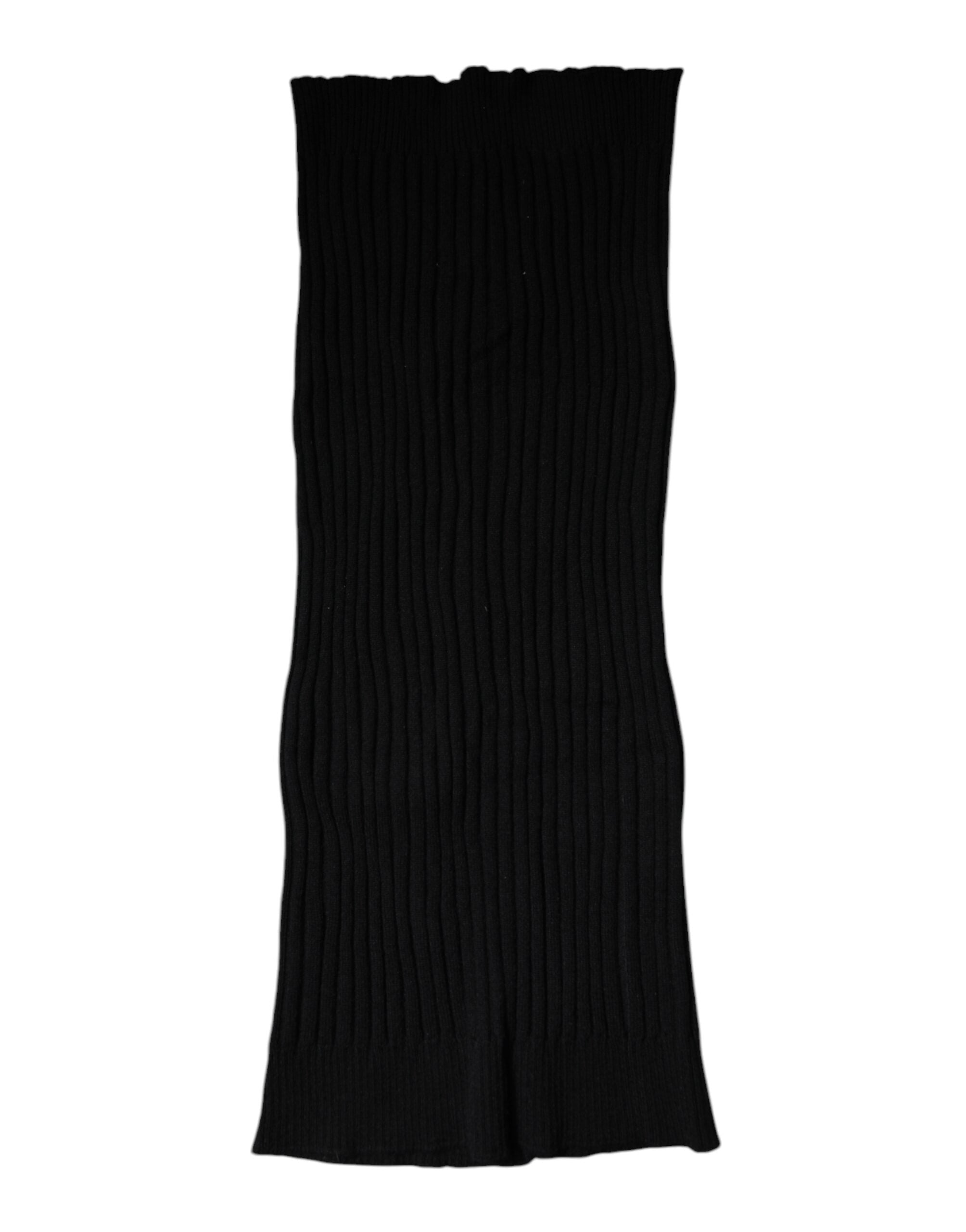 Foulard Dolce & Gabbana cachemire noir