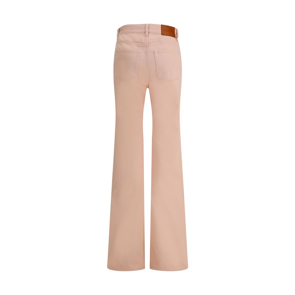 Jeans Chloé Flare bleu marine