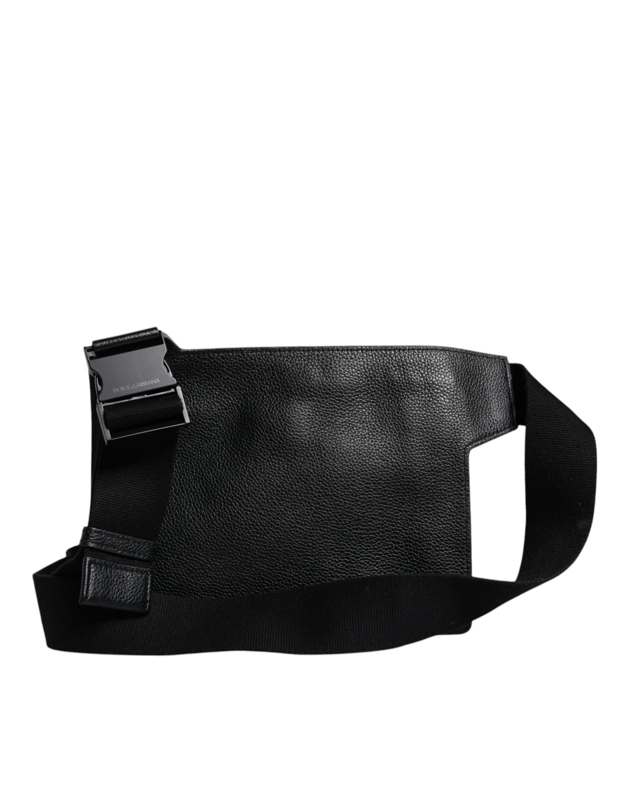 Sac bandoulière Dolce & Gabbana cuir noir