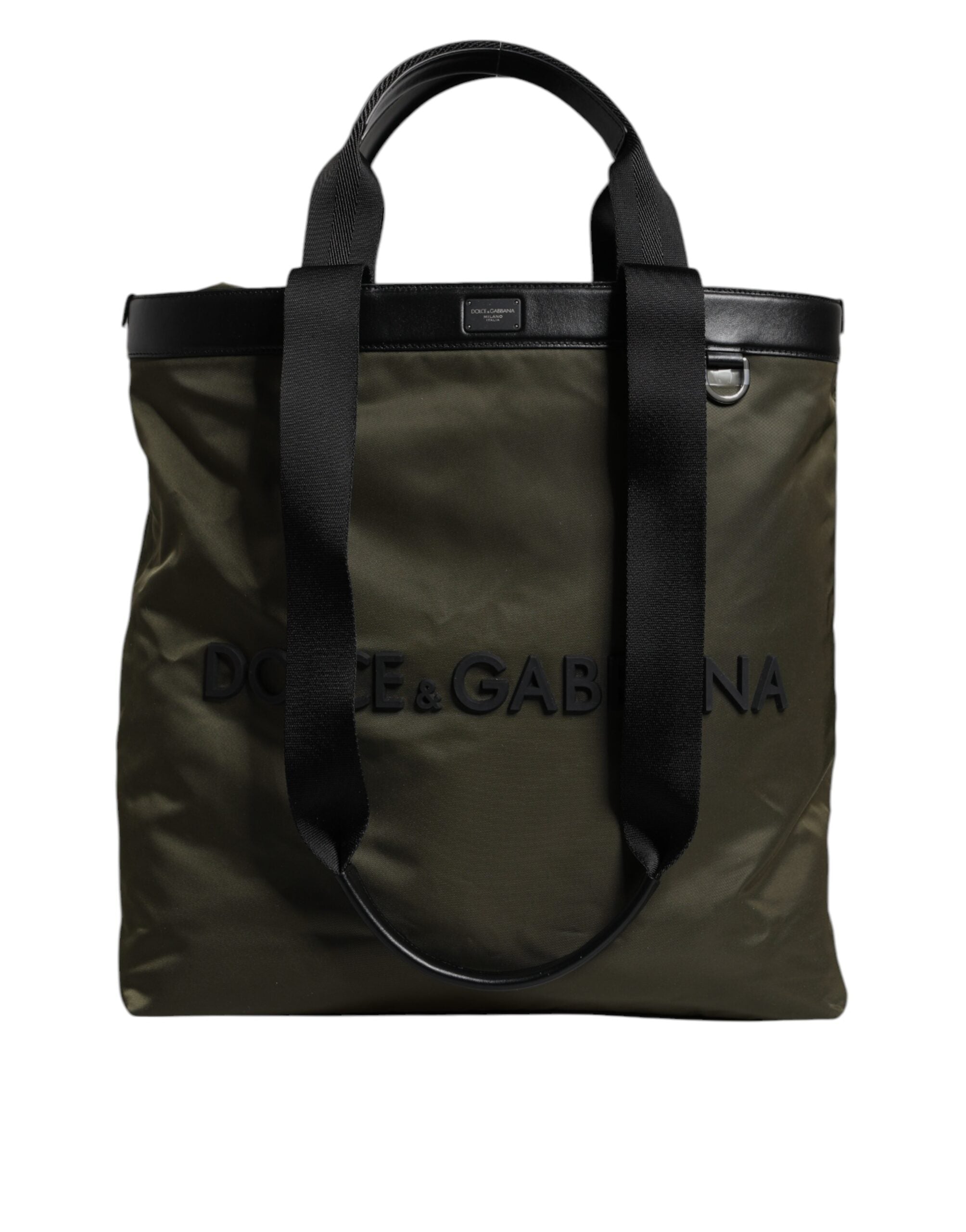 Tote Bag Dolce & Gabbana vert militaire