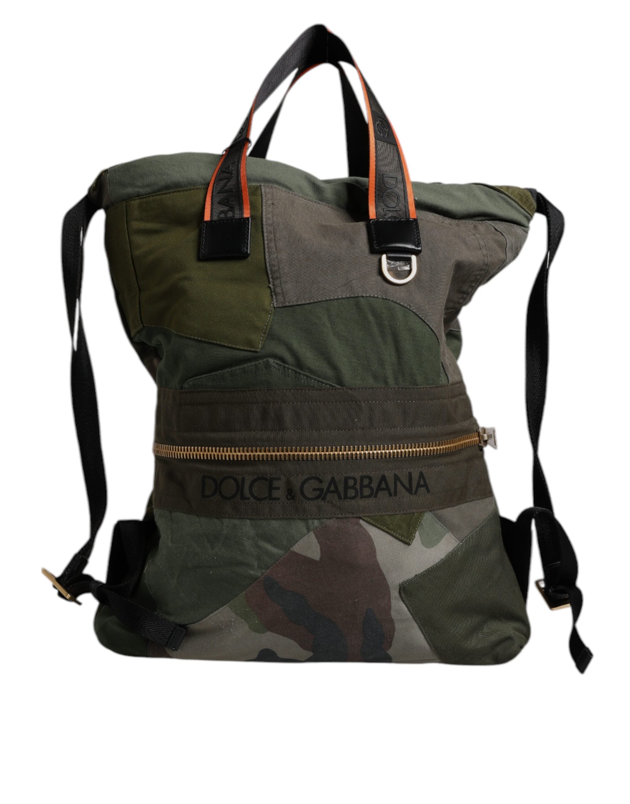 Rucksack Dolce & Gabbana militaire vert