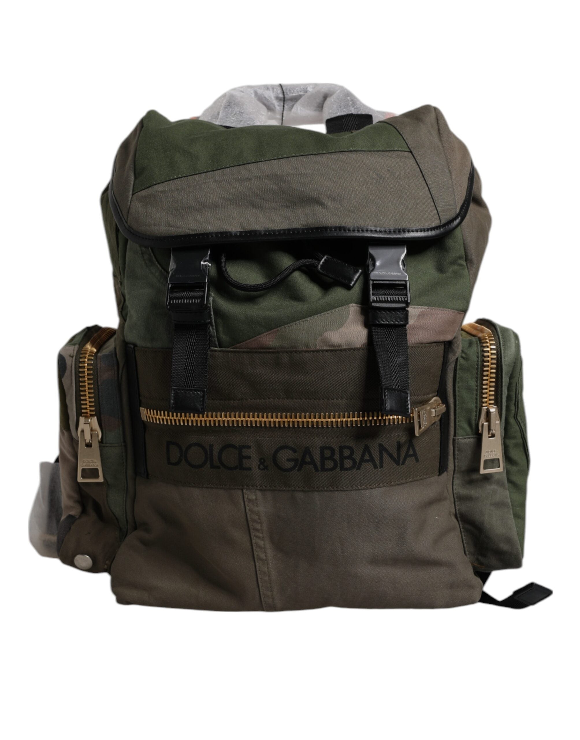 Sac à dos Dolce & Gabbana camouflage vert militaire