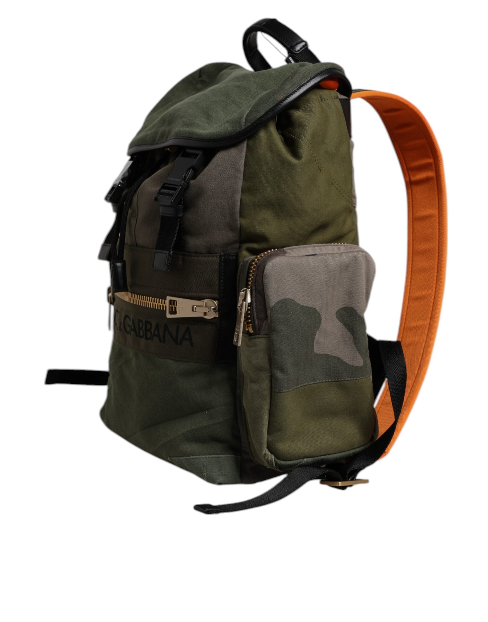 Sac à dos Dolce & Gabbana camouflage vert militaire