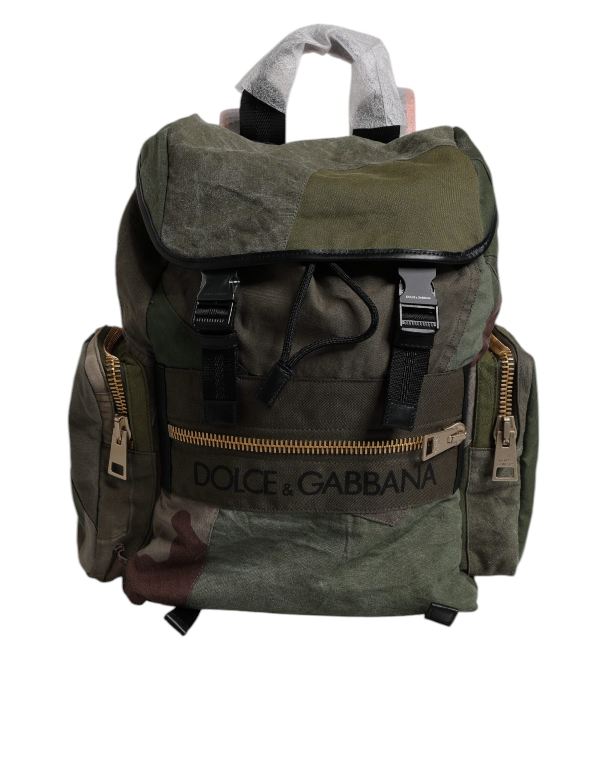 Sac à dos Dolce & Gabbana camouflage vert militaire