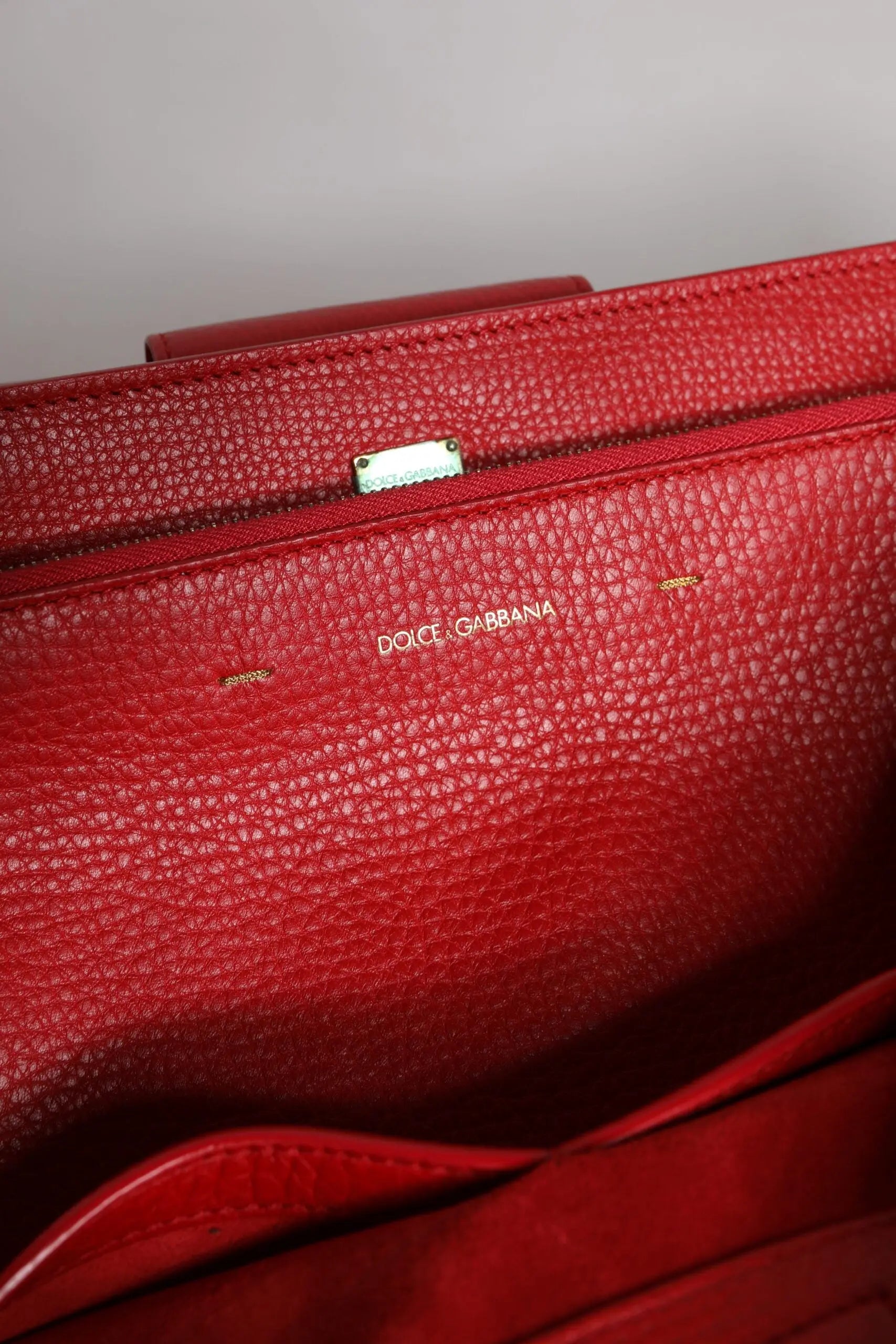Sac à main Dolce & Gabbana rouge Dolce & Gabbana