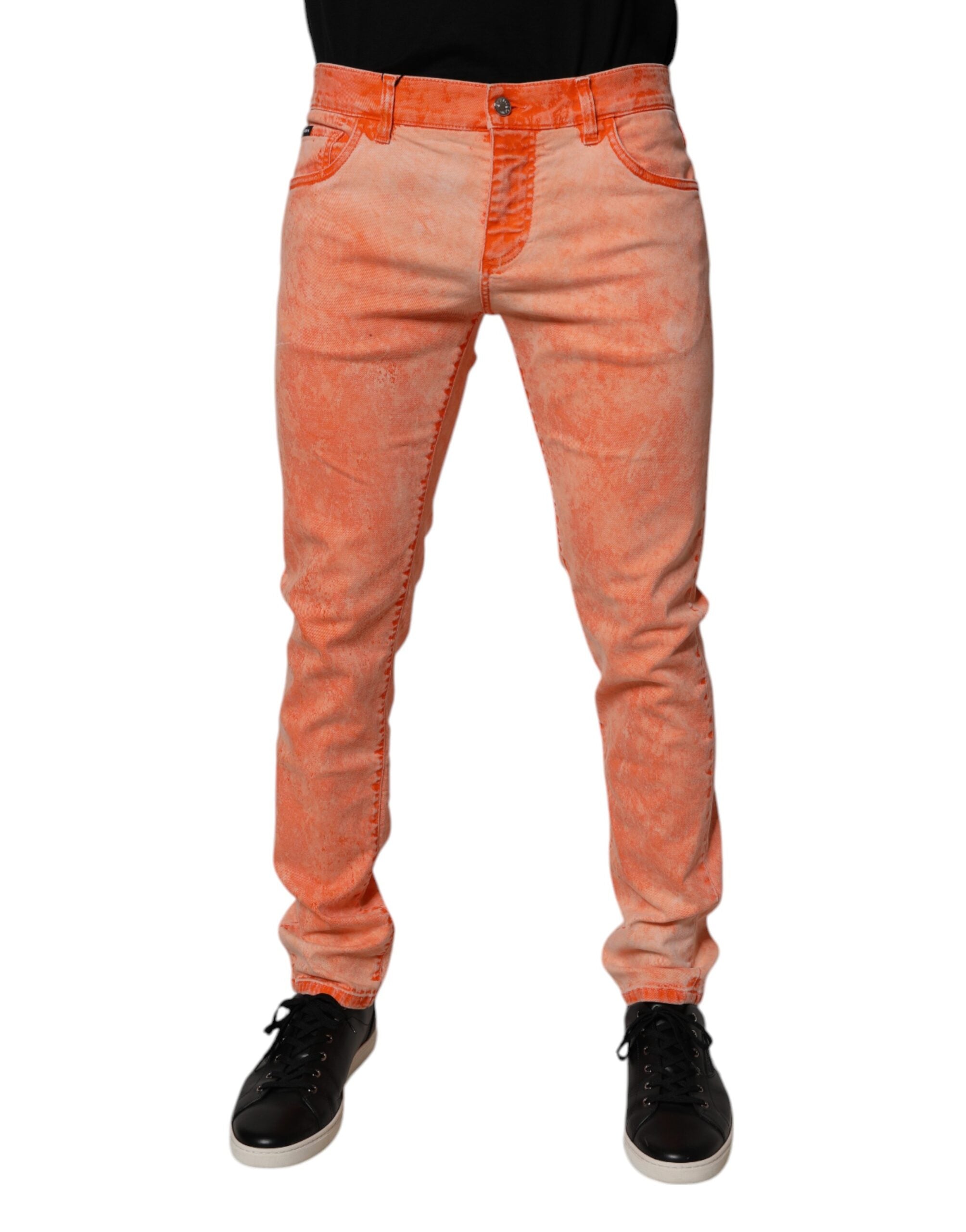 Jeans Dolce & Gabbana Skinny orange