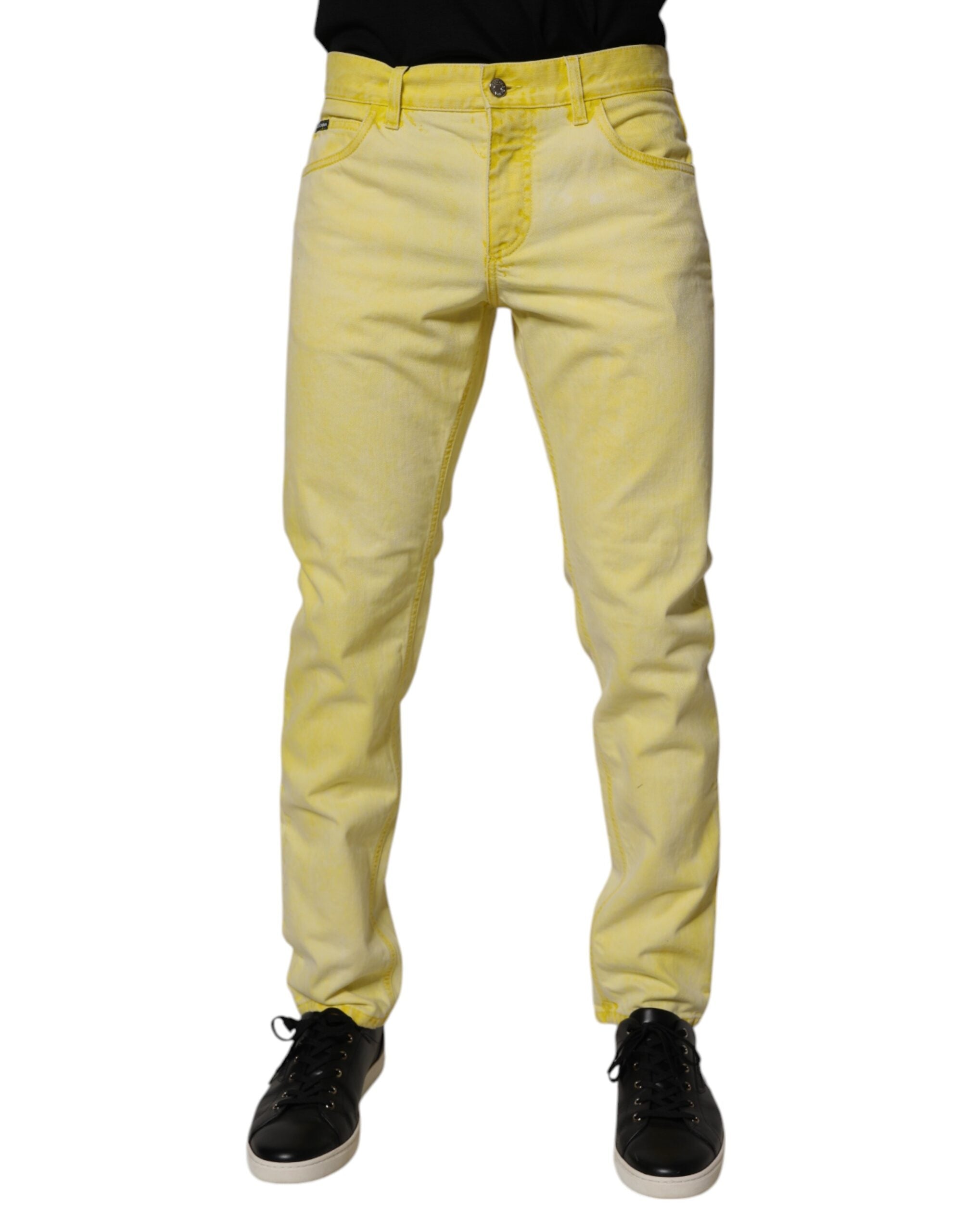 Jeans Dolce & Gabbana Skinny jaunes