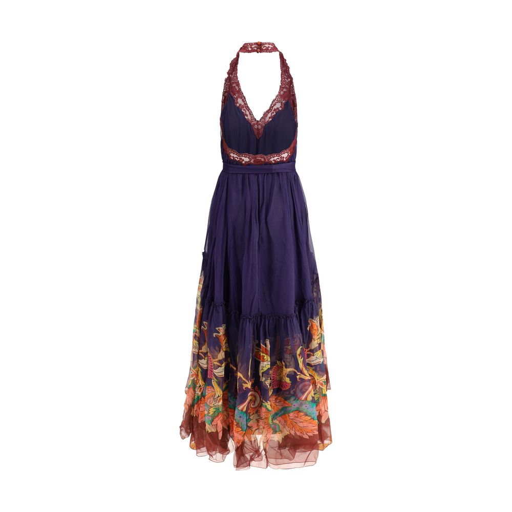 Robe longue Non spécifiée multicolore