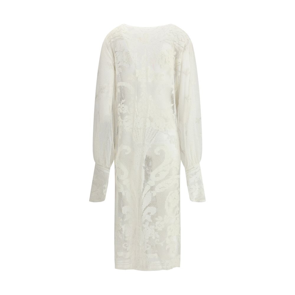 Manteau Ella Crocheté beige