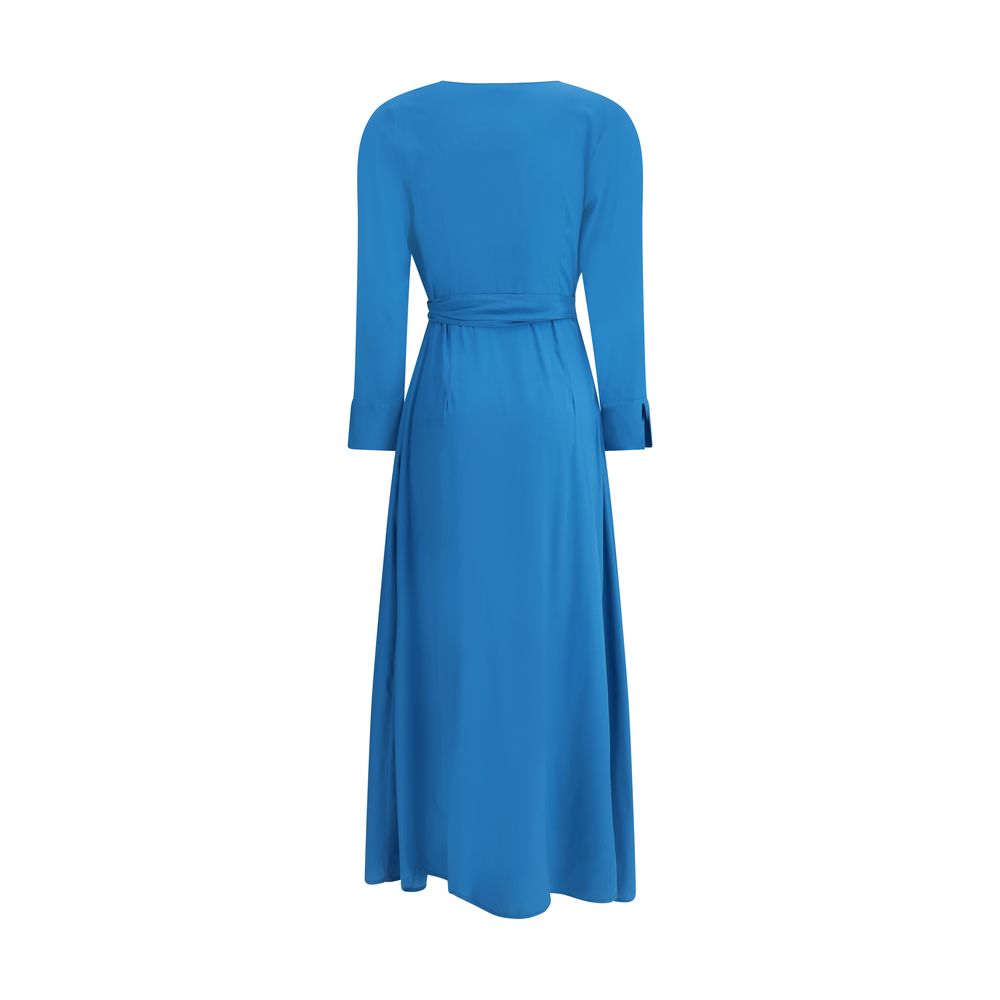 Robe chemisier Ella longue blanche