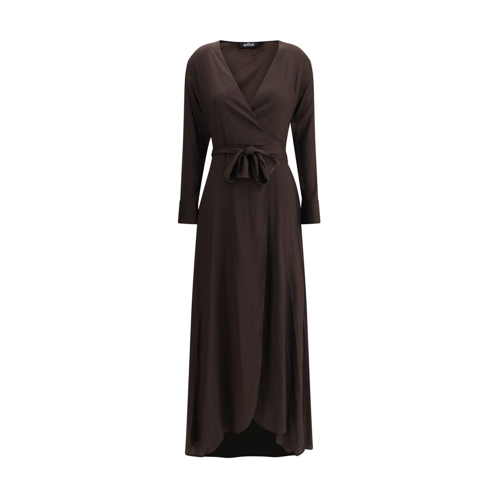 Robe chemisier Ella longue blanche