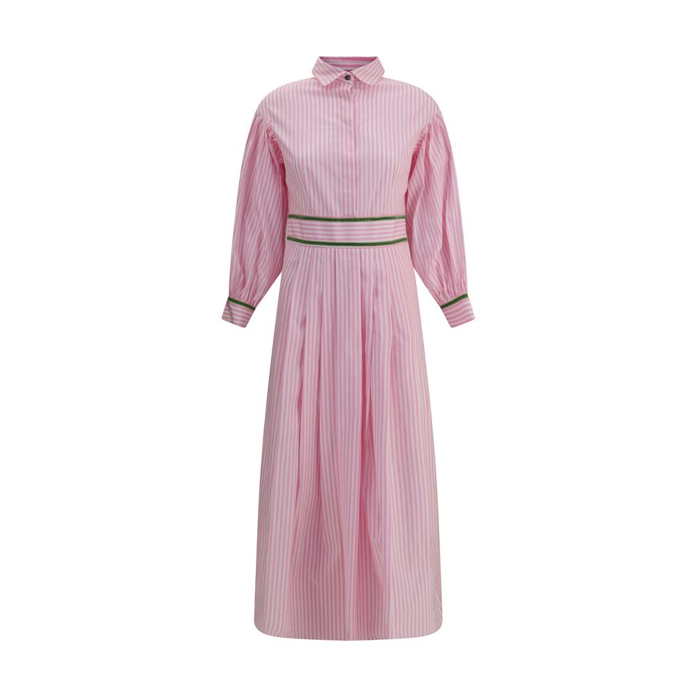 Robe chemisier Ella multicolore rayée
