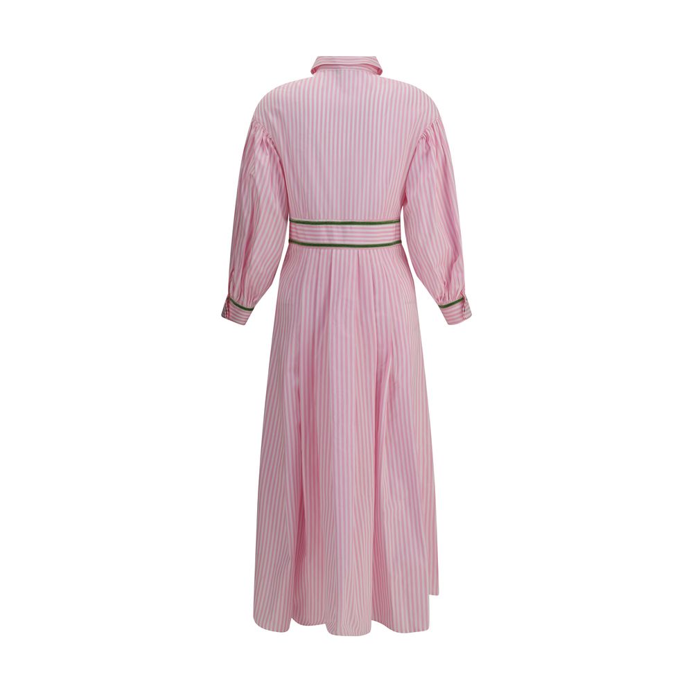 Robe chemisier Ella multicolore rayée