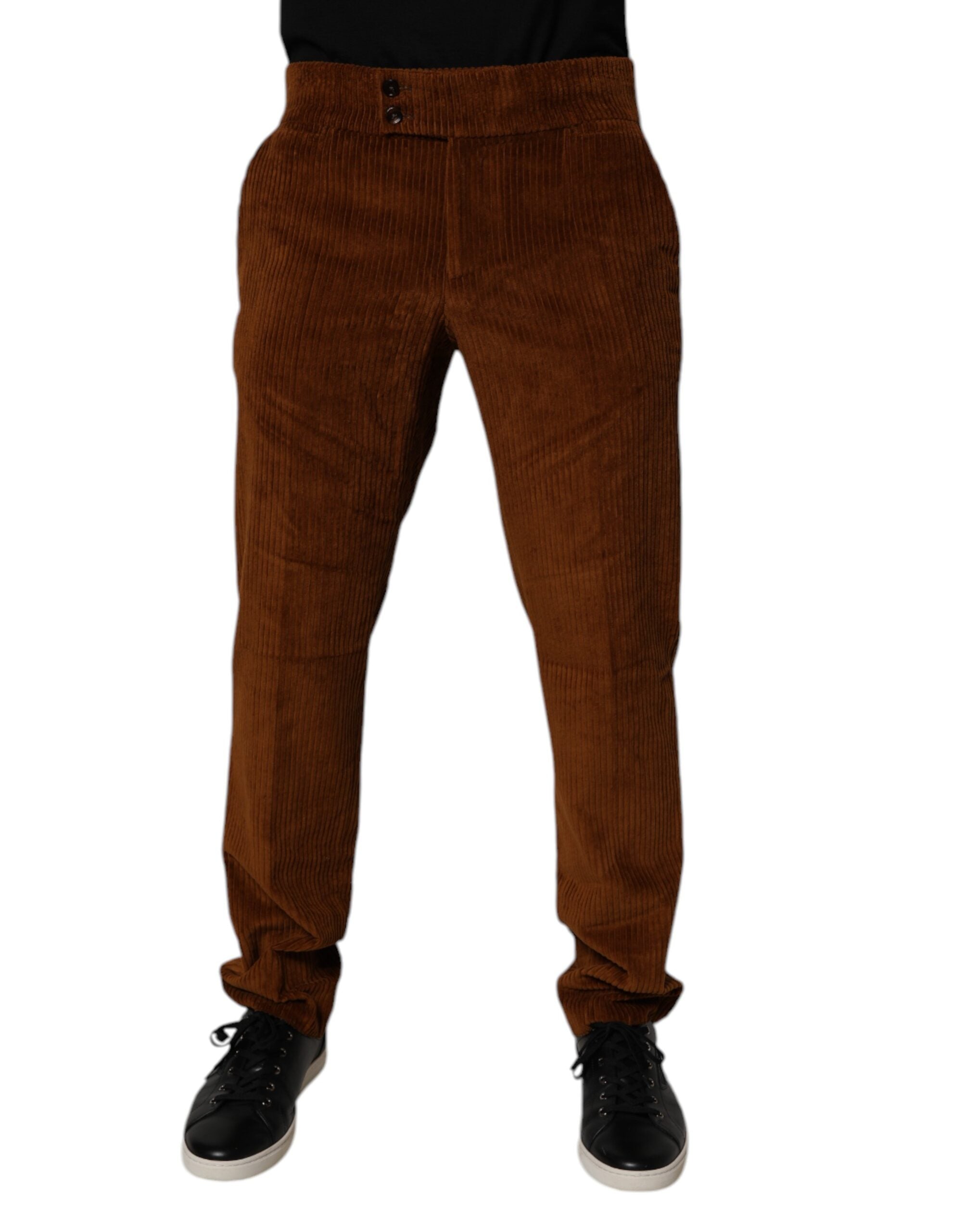Jeans Dolce & Gabbana skinny marron foncé