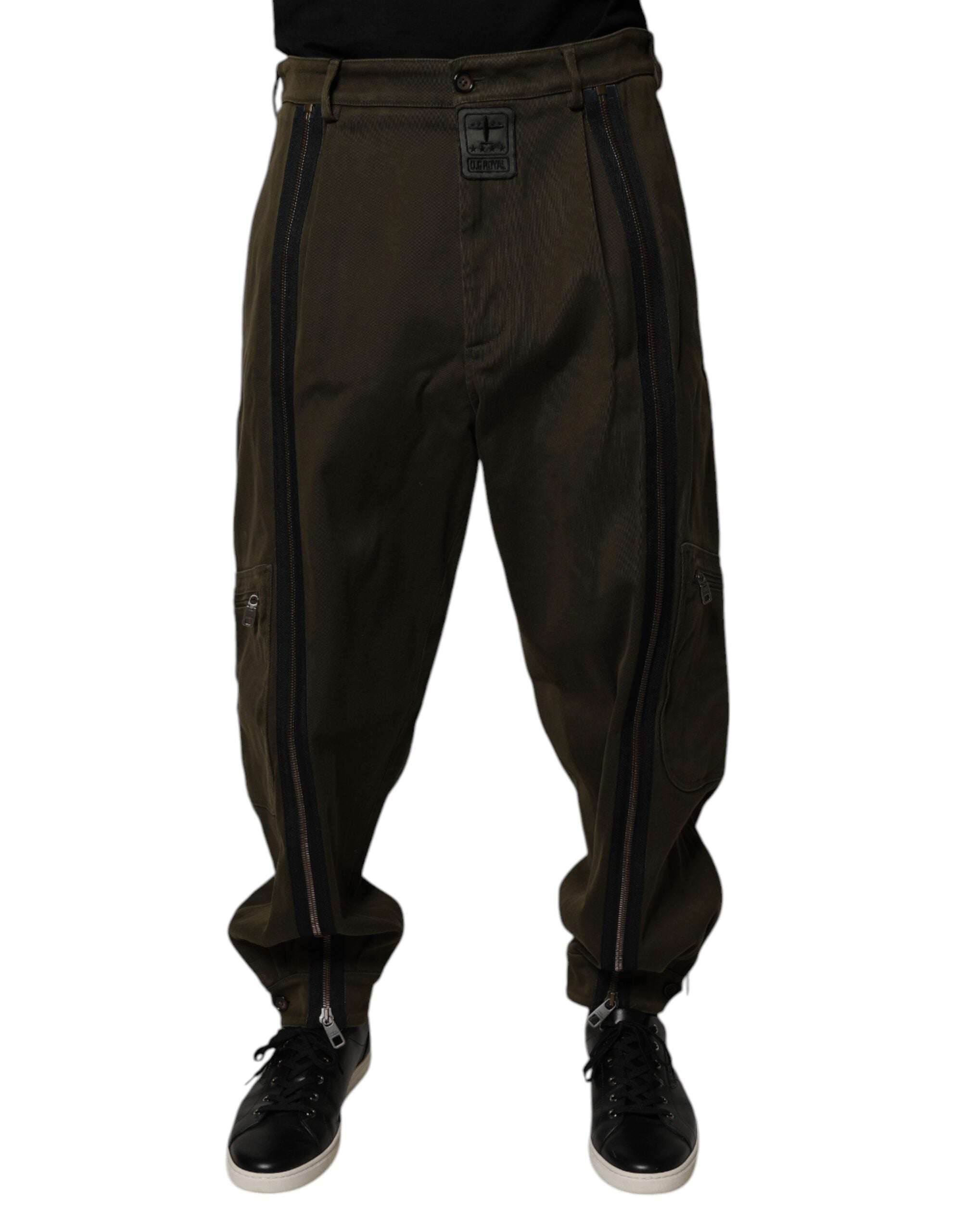Pantalon cargo Dolce & Gabbana marron foncé