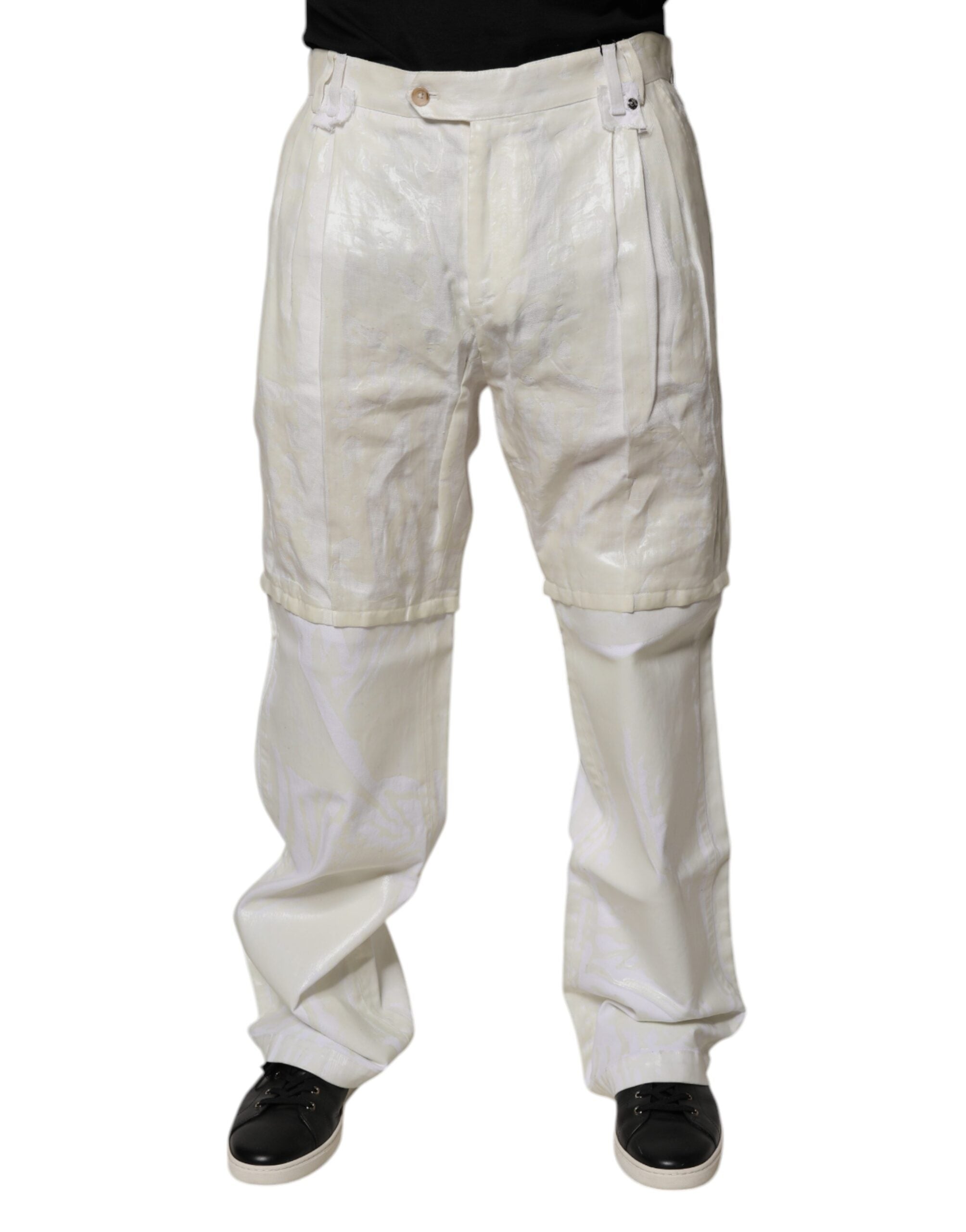 Jean Dolce & Gabbana droit blancs