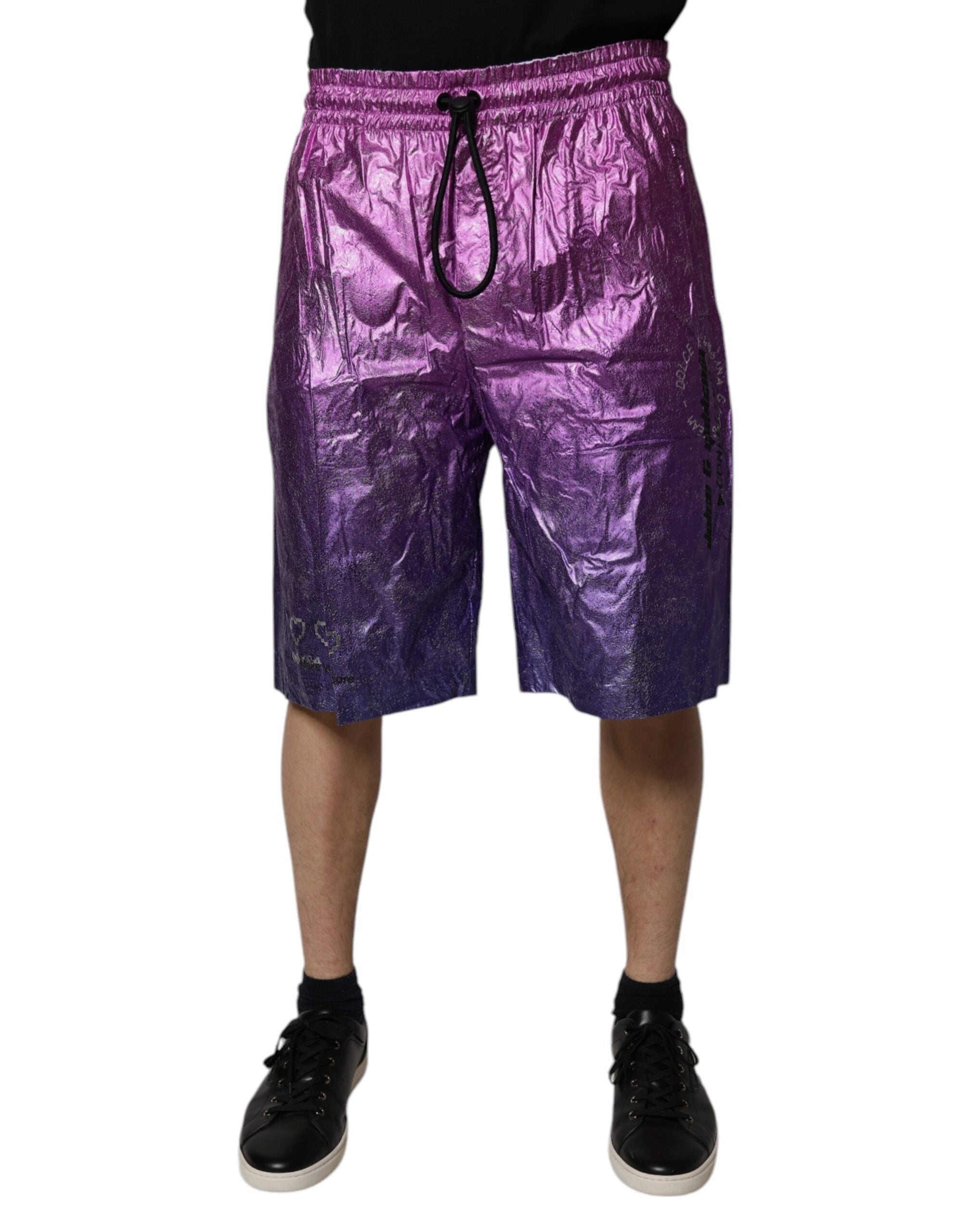 Shorts Dolce & Gabbana bermuda rose violet