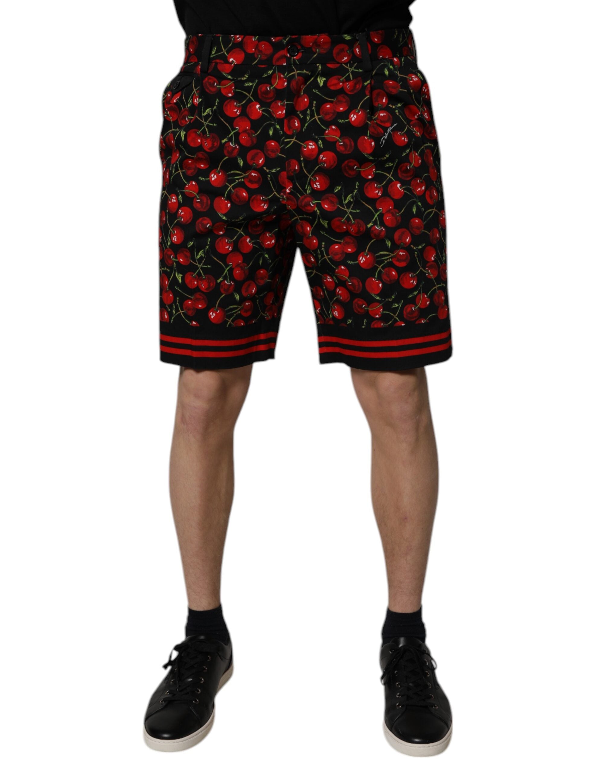 Shorts Dolce & Gabbana Cargo noir rouge