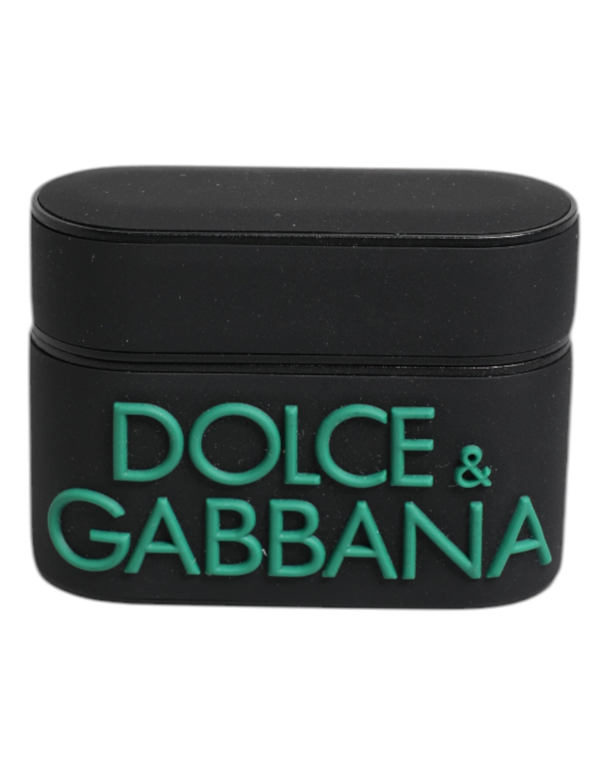 Coque Airpods Dolce & Gabbana noire orange