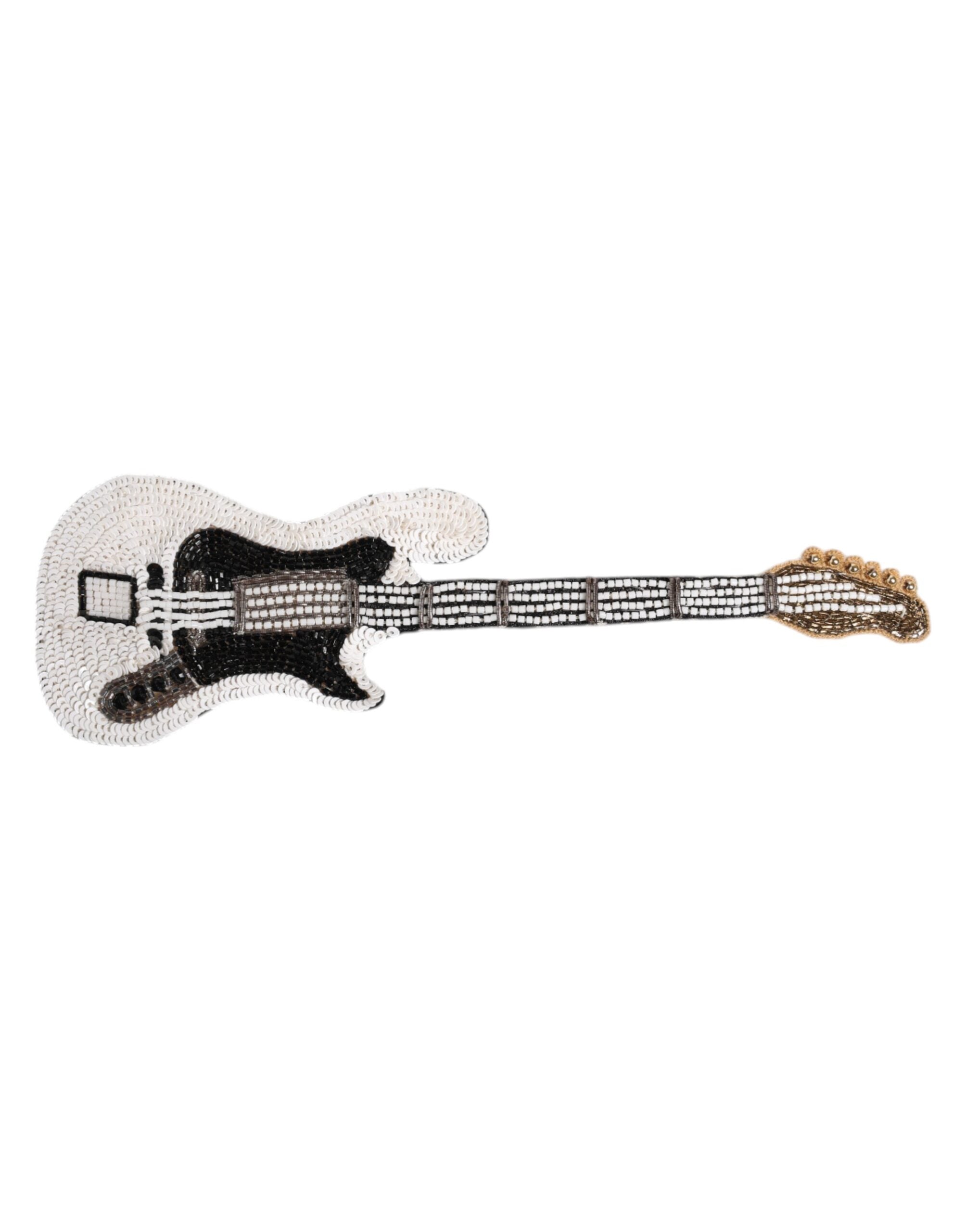 Broche Dolce & Gabbana guitare dorée
