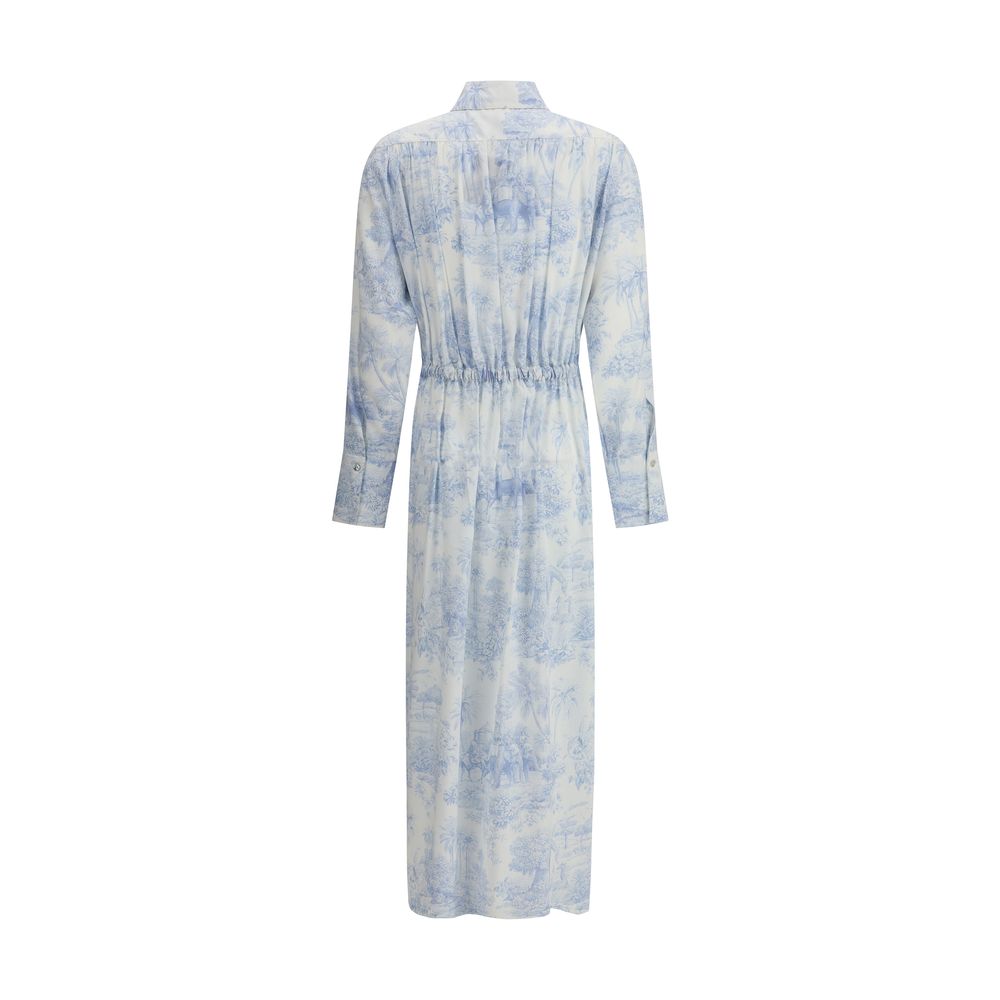 Chemisier Ella Toile de jouy multicolore
