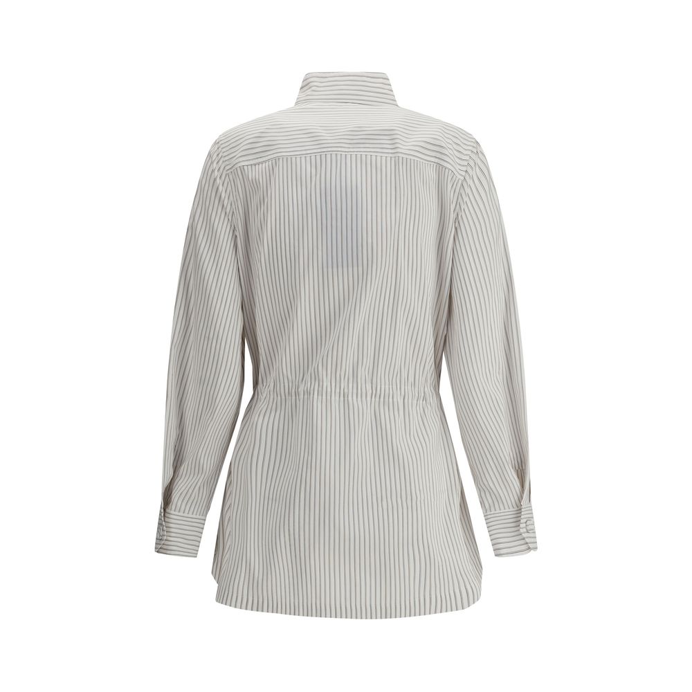 Veste Fendi Striped Shirt rayée