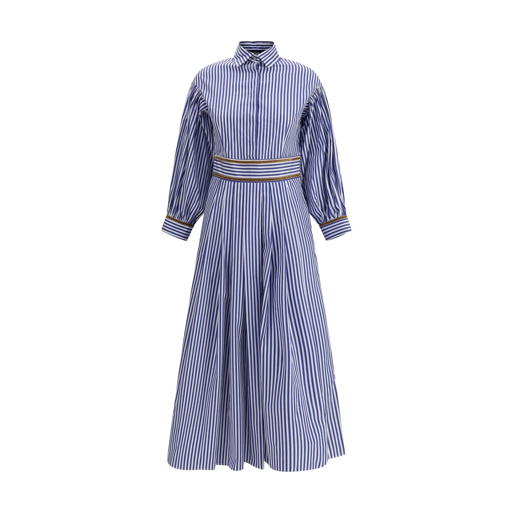 Robe chemisier Ella multicolore