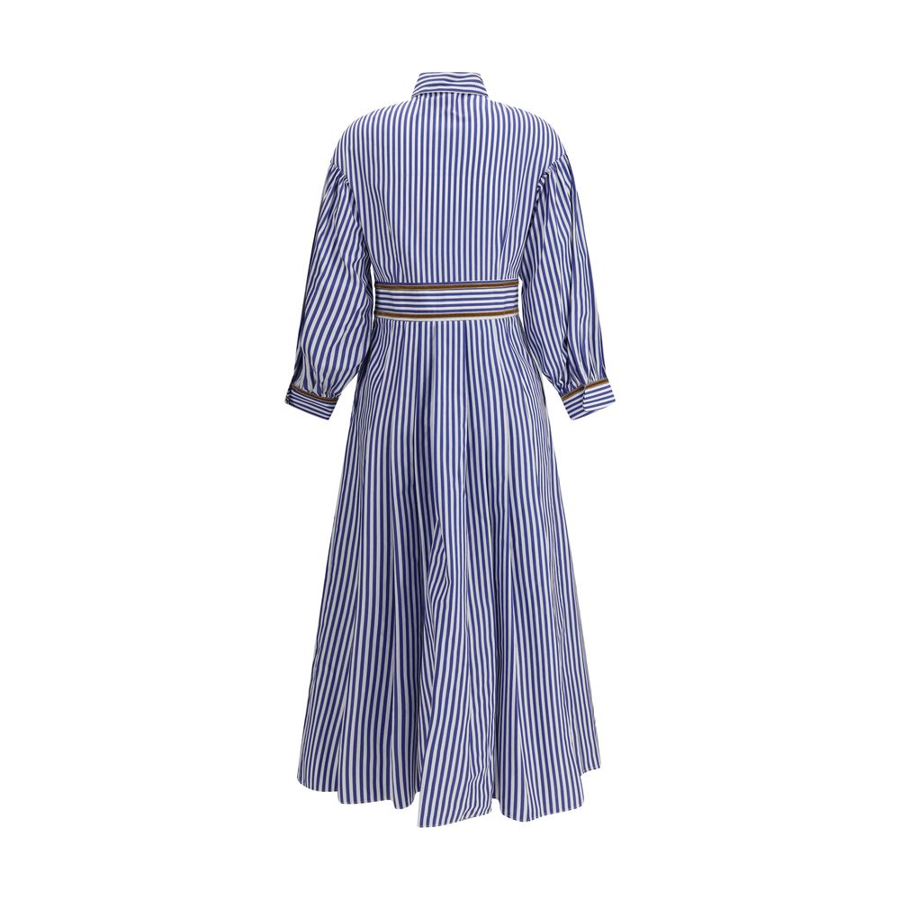 Robe chemisier Ella multicolore