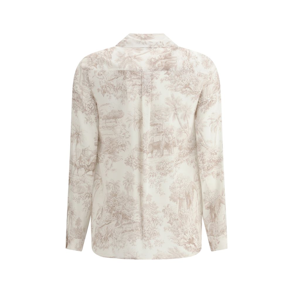 Chemise Ella multicolore imprimé toile de jouy