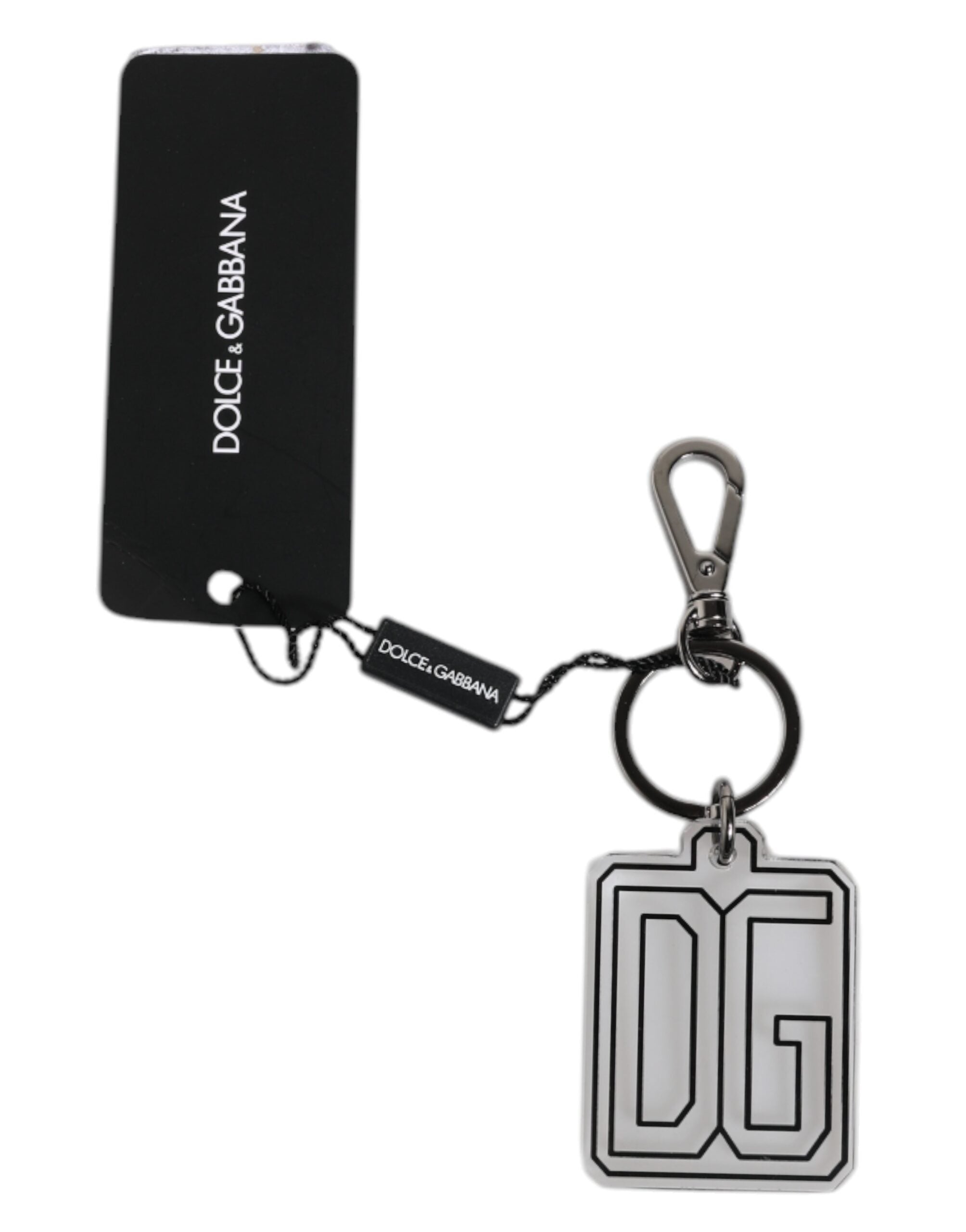 Porte-clés Dolce & Gabbana DG gris noir
