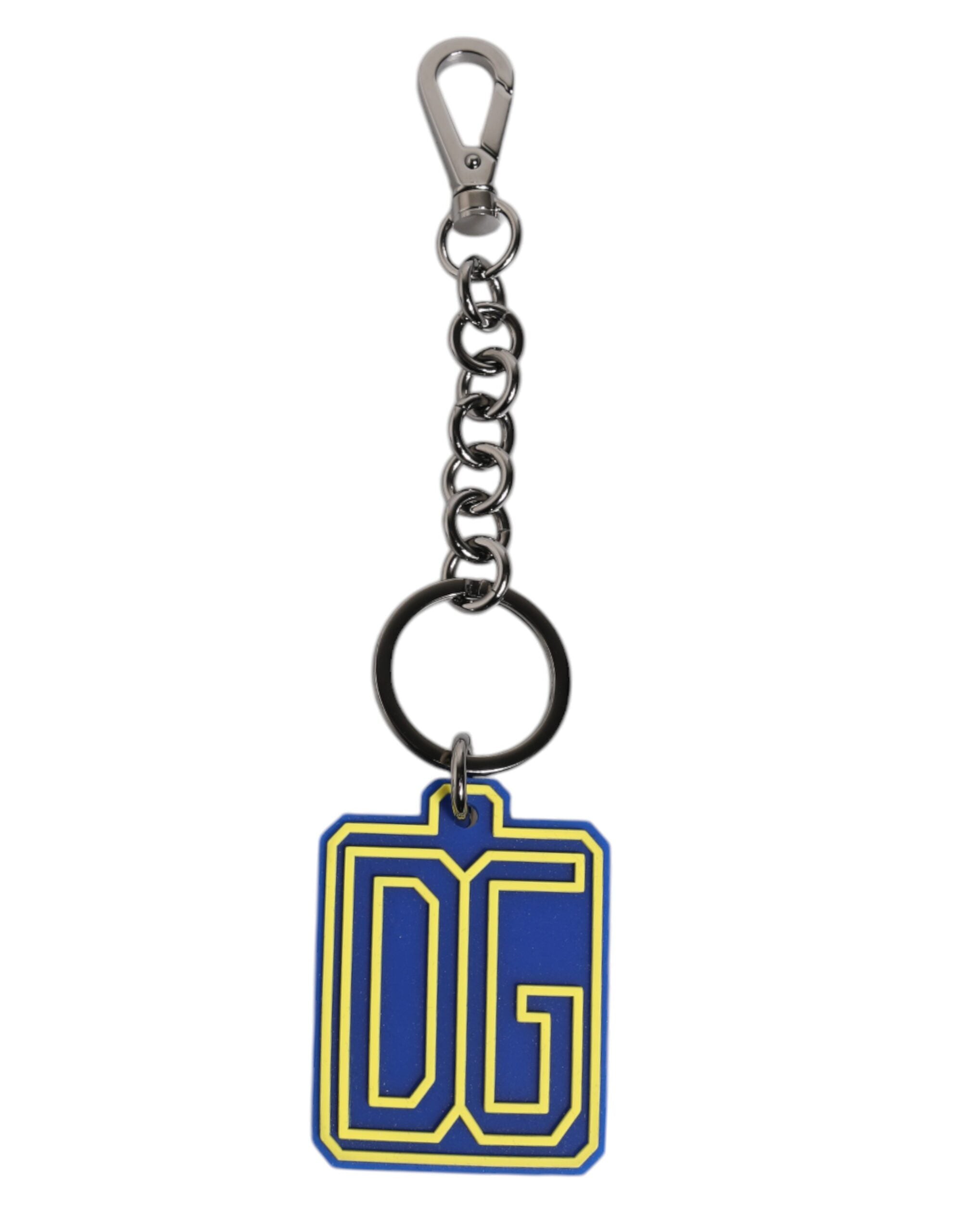 Porte-clés Dolce & Gabbana DG bleu jaune