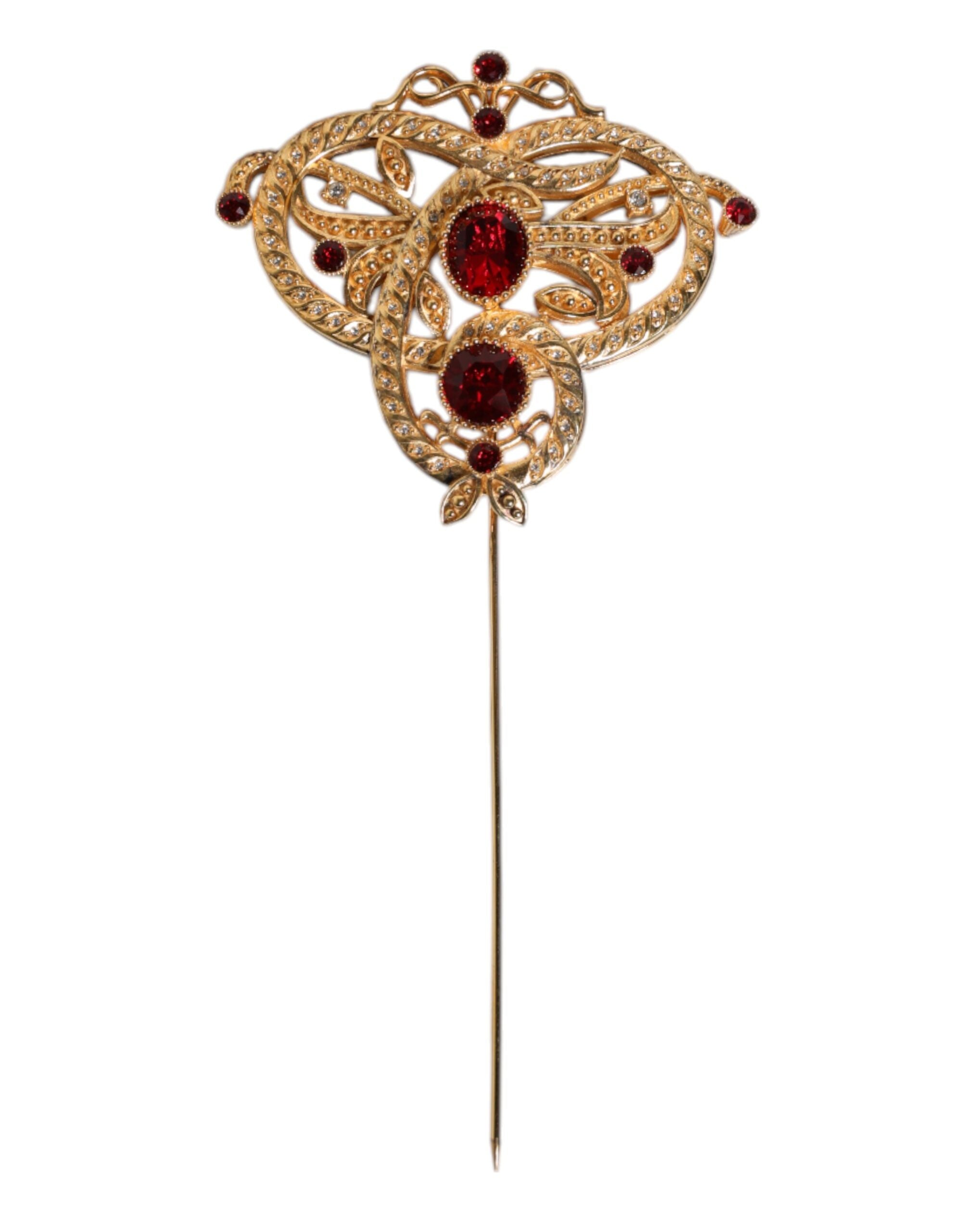 Broche Dolce & Gabbana dorée