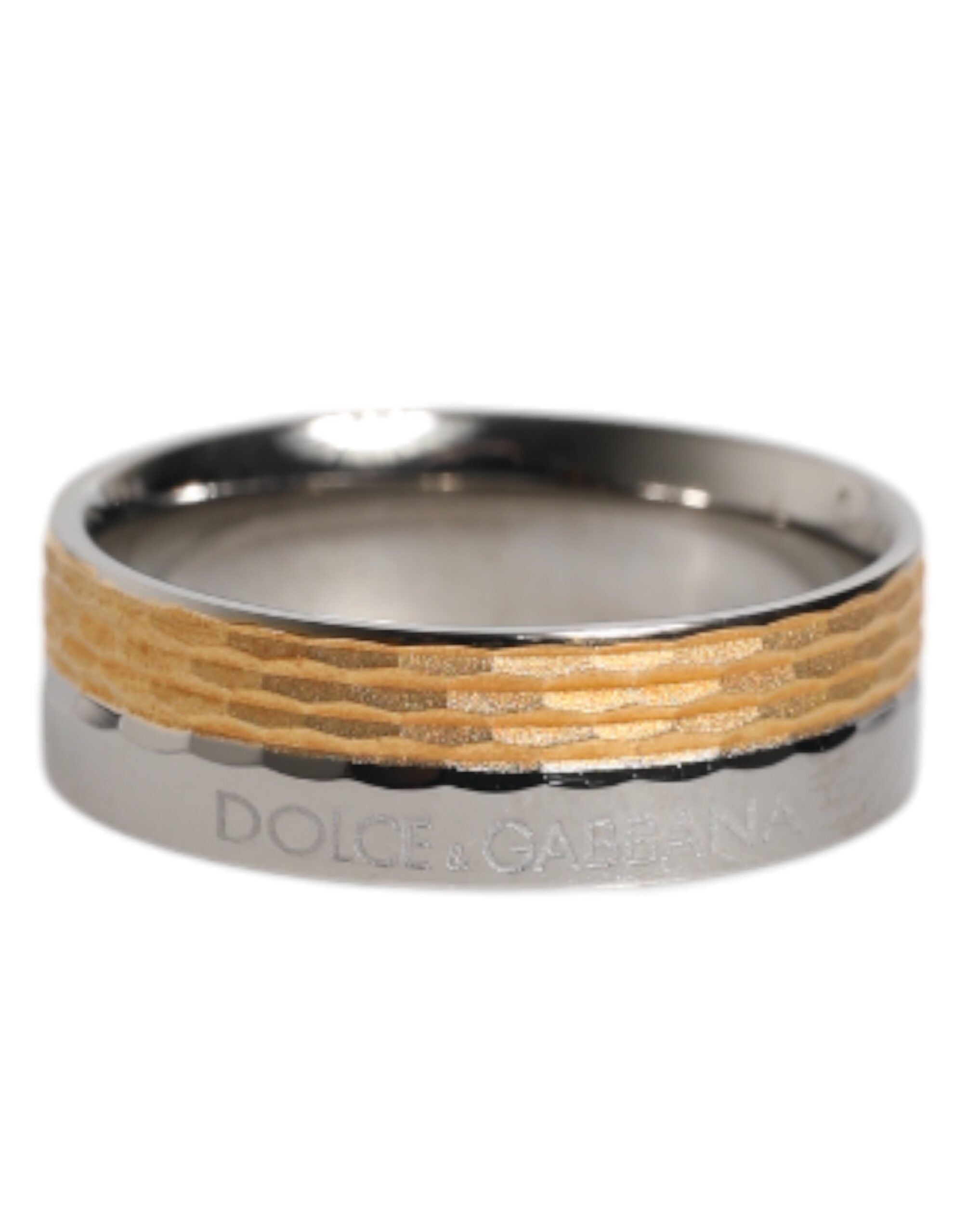 Bague Dolce & Gabbana DG dorée argentée