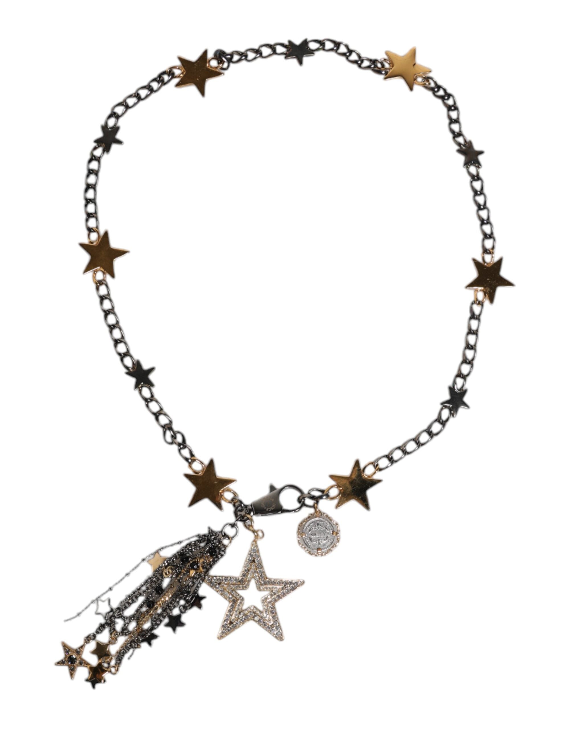 Ceinture Dolce & Gabbana chaînée dorée argentée