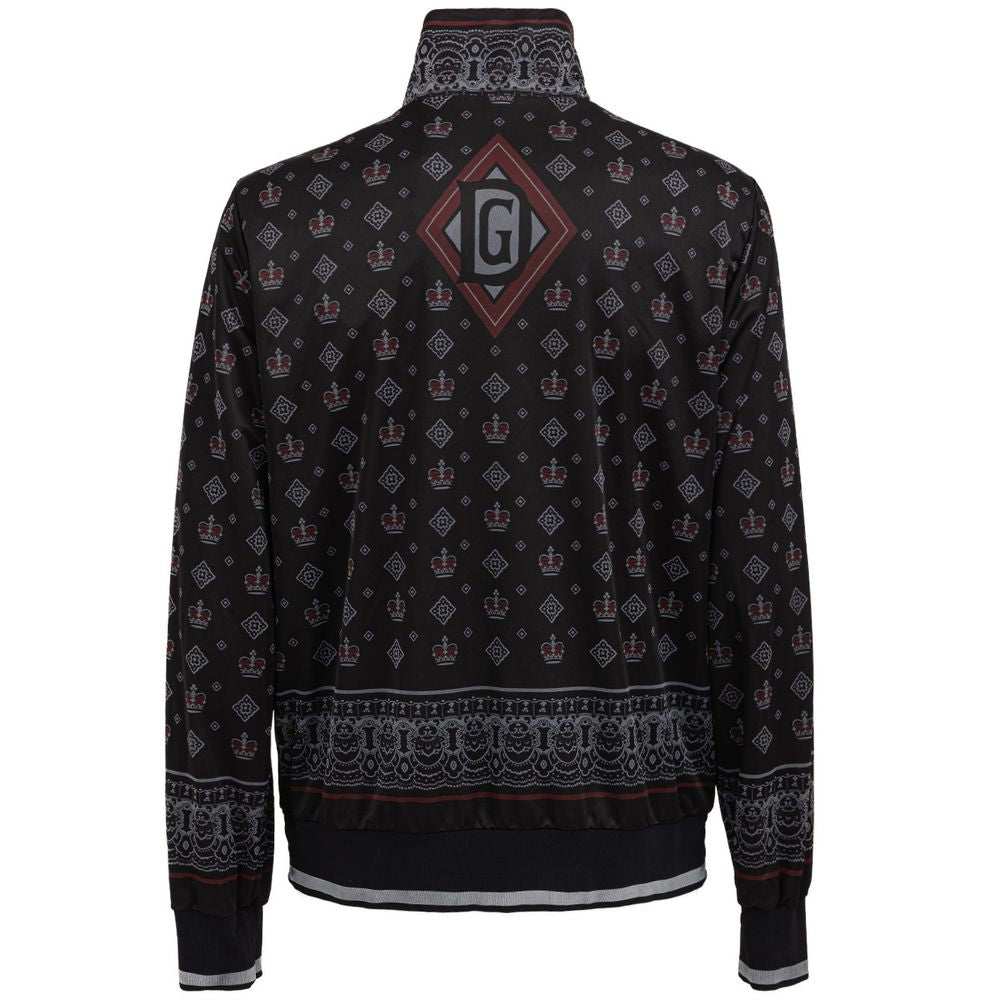 Sweatshirt Dolce & Gabbana Baroque noir