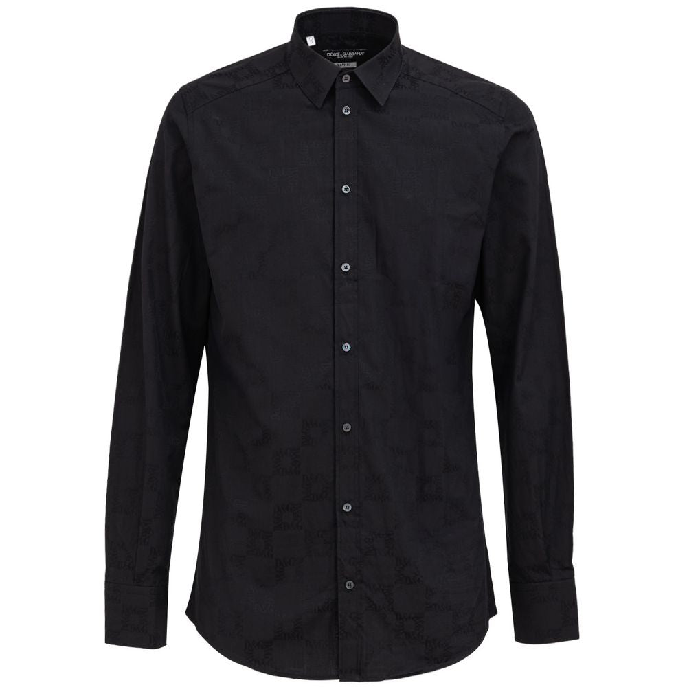 Chemise Dolce & Gabbana noir imprimée