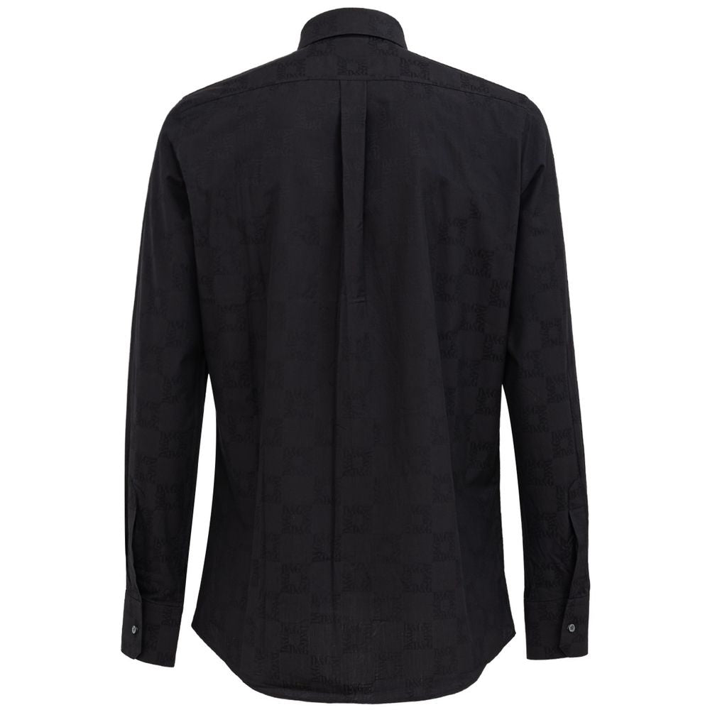 Chemise Dolce & Gabbana noir imprimée