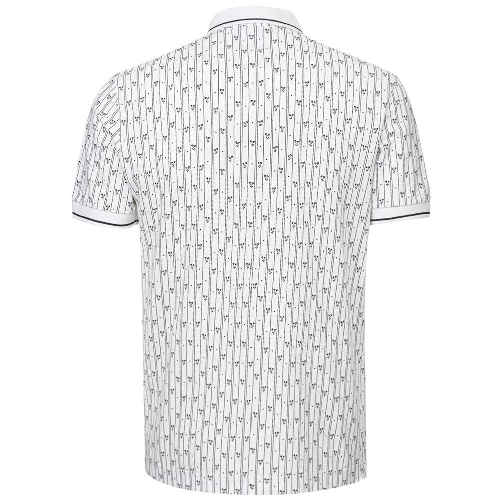 Polo Dolce & Gabbana imprimé blanc