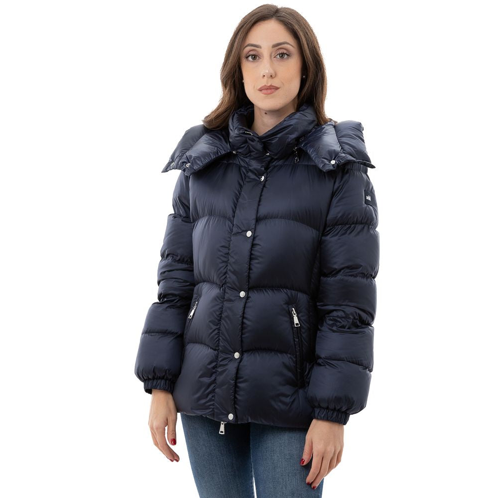 Doudoune ADD avec capuche amovible bleue