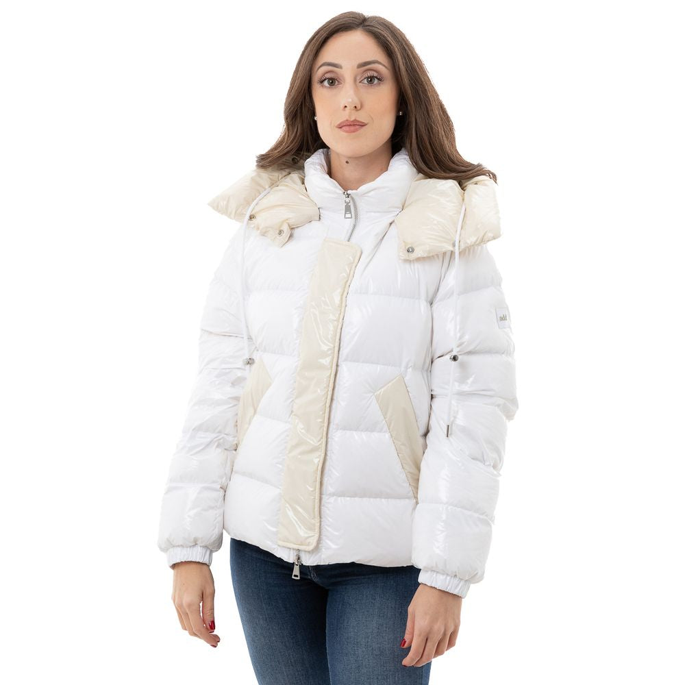 Doudoune ADD avec capuche amovible blanche