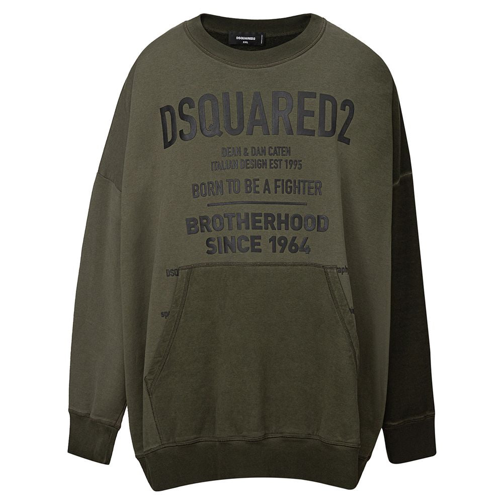 Sweatshirt Dsquared2 Logo oversized vert