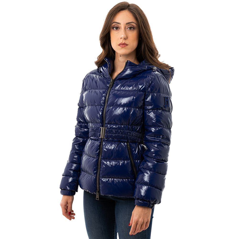 Doudoune Herno avec ceinture bleue