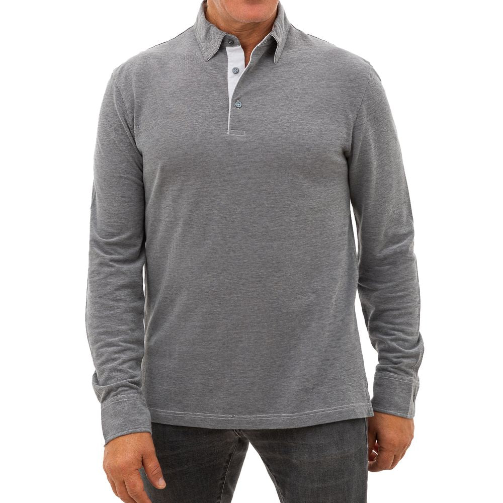 Polo Corneliani gris