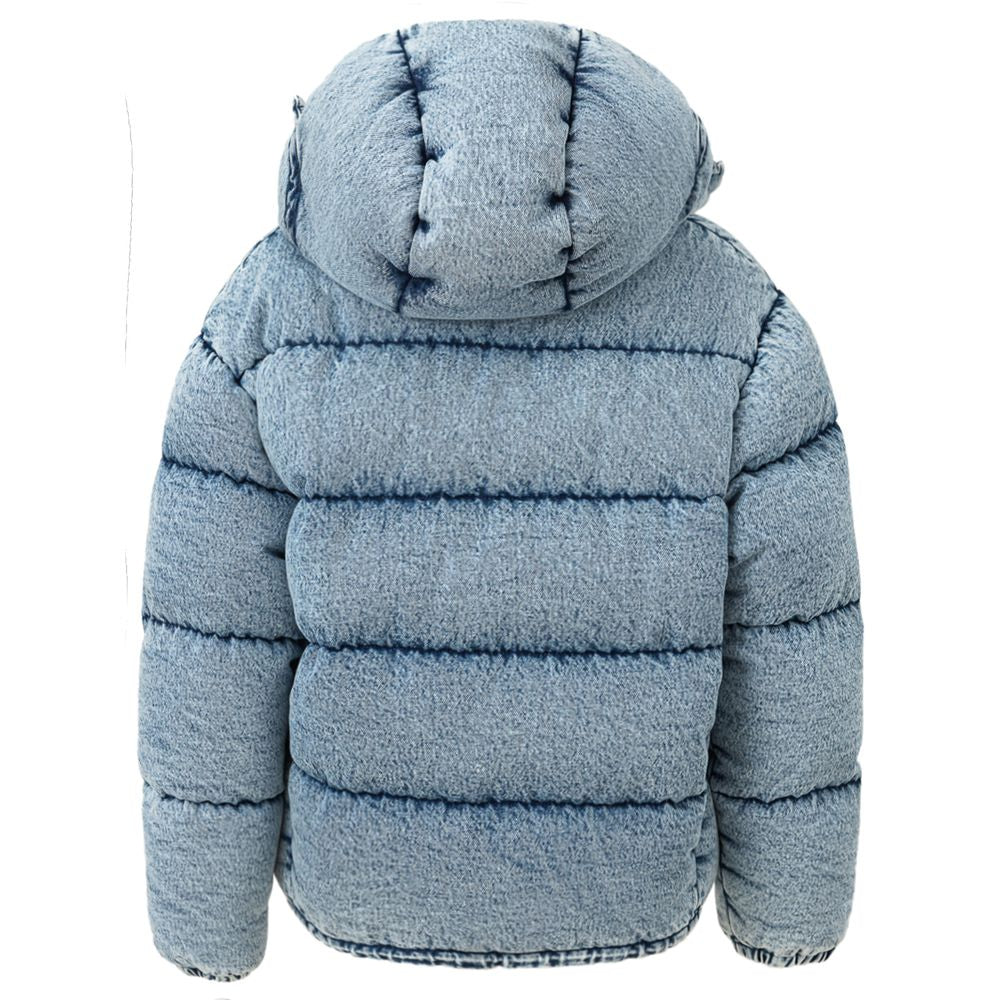 Doudoune Miu Miu bleue denim