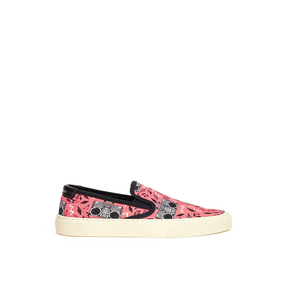 Baskets Saint Laurent Venice Slip-On roses