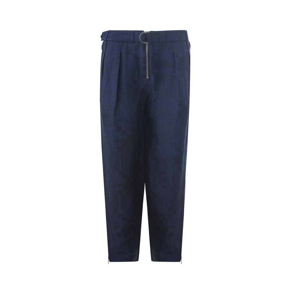 Pantalon Emporio Armani Relaxed Fit bleu
