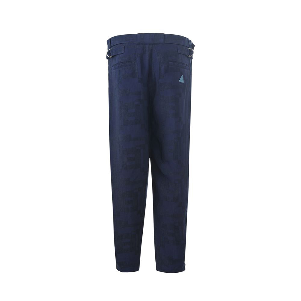 Pantalon Emporio Armani Relaxed Fit bleu