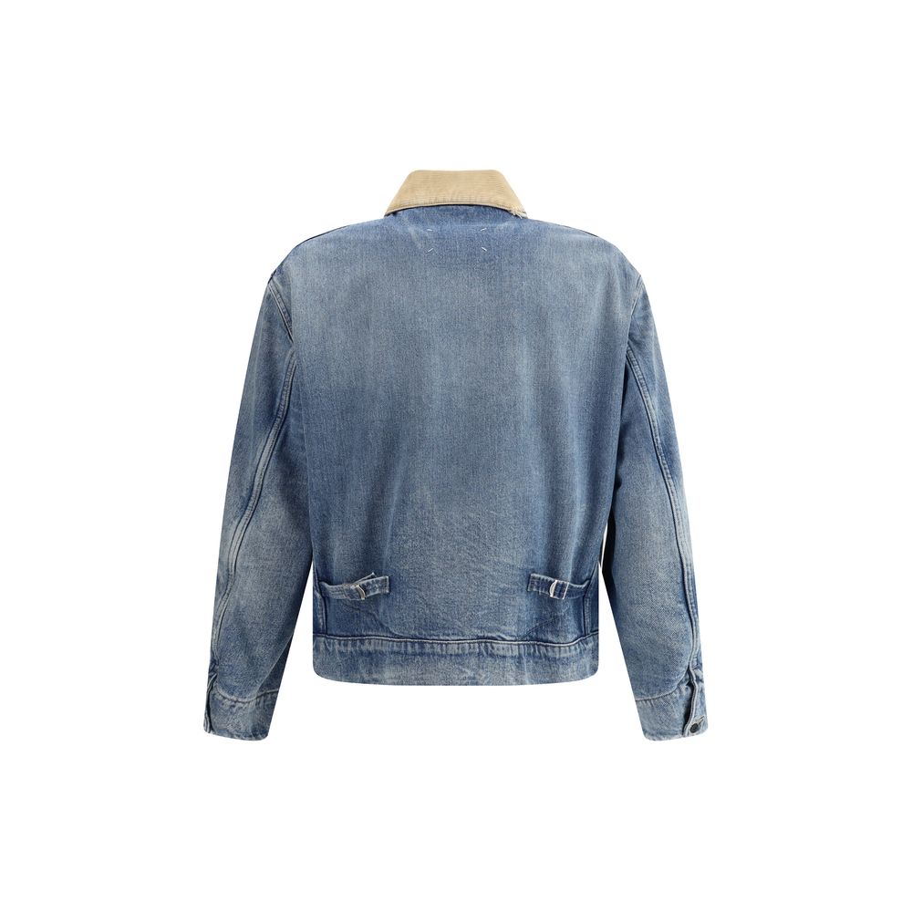 Veste Maison Margiela en denim bleu