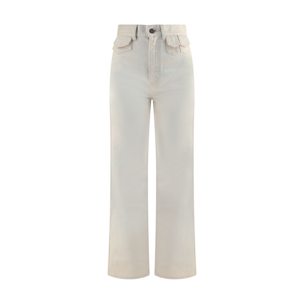 Jeans Chloé avec mini poches bleus