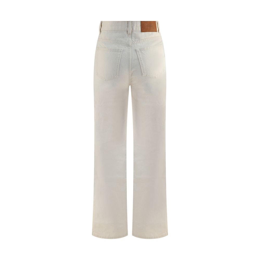 Jeans Chloé avec mini poches bleus